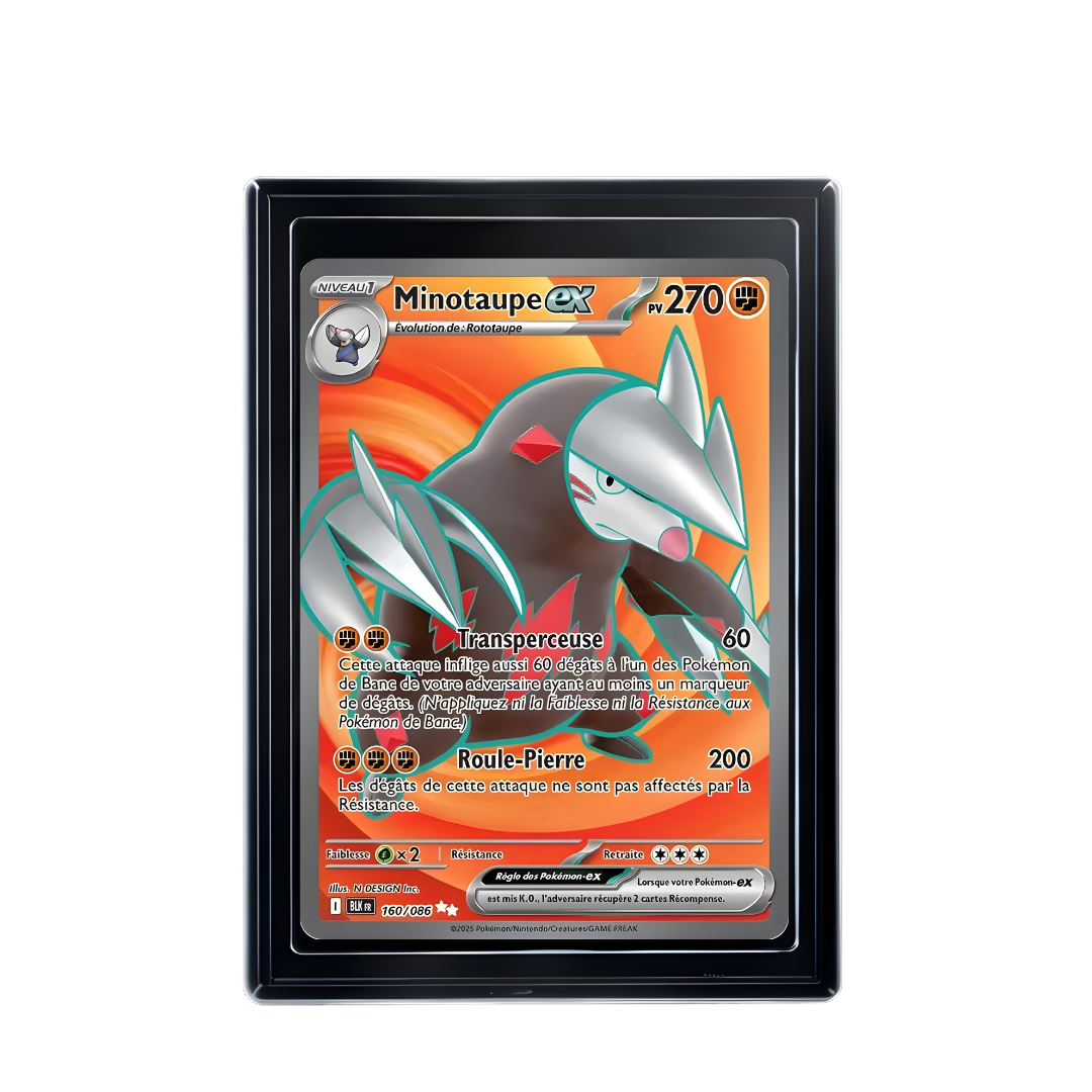 Carte Pokémon Minotaupe ex Rare