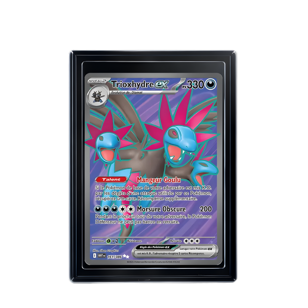 Carte Pokémon Trioxhydre ex Rare