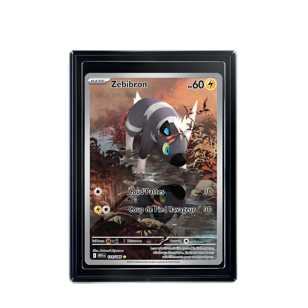 Carte Pokémon Zébibron Rare