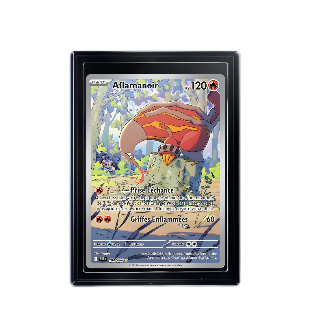 Carte Pokémon Aflamanoir Rare