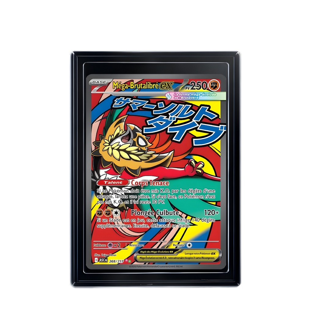 Carte Pokémon Méga-Brutalibré ex Rare