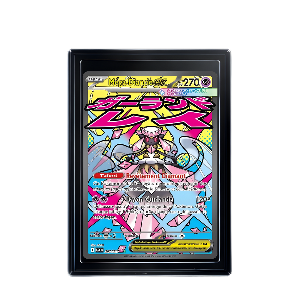 Carte Pokémon Méga-Diancie ex Rare