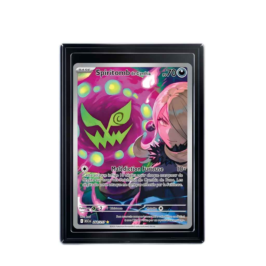 Carte Pokémon Spiritomb de Cynthia Rare