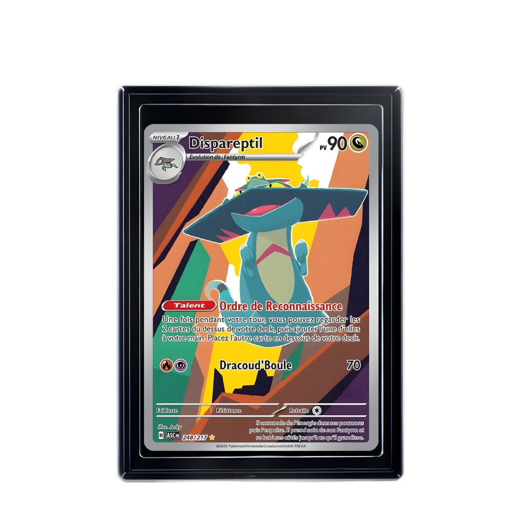Carte Pokémon Dispareptil Rare