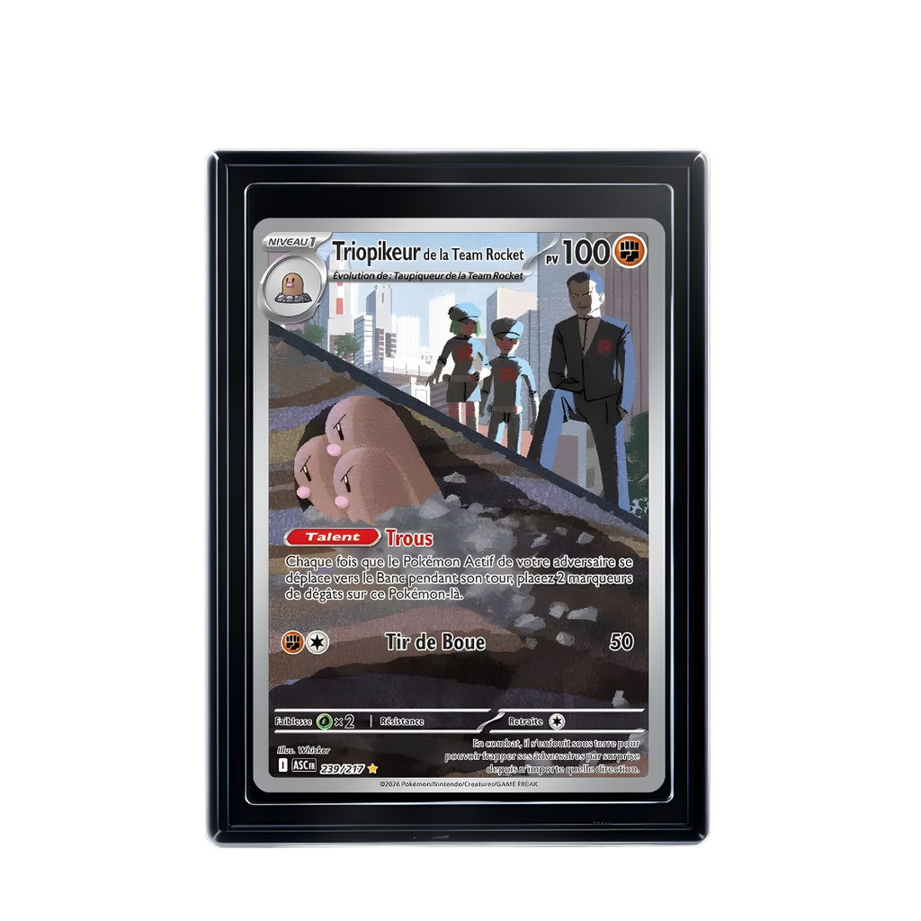 Carte Pokémon Triopikeur de la Team Rocket Rare