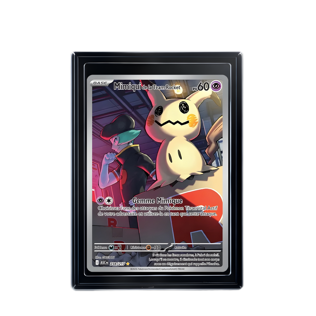Carte Pokémon Mimiqui de la Team Rocket Rare