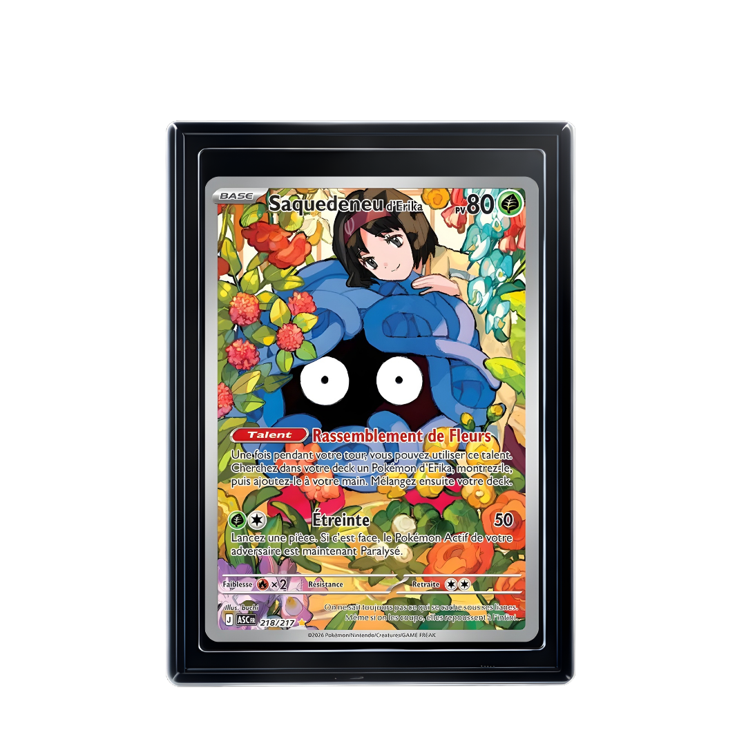 Carte Pokémon Saquedeneu d'Erika Rare