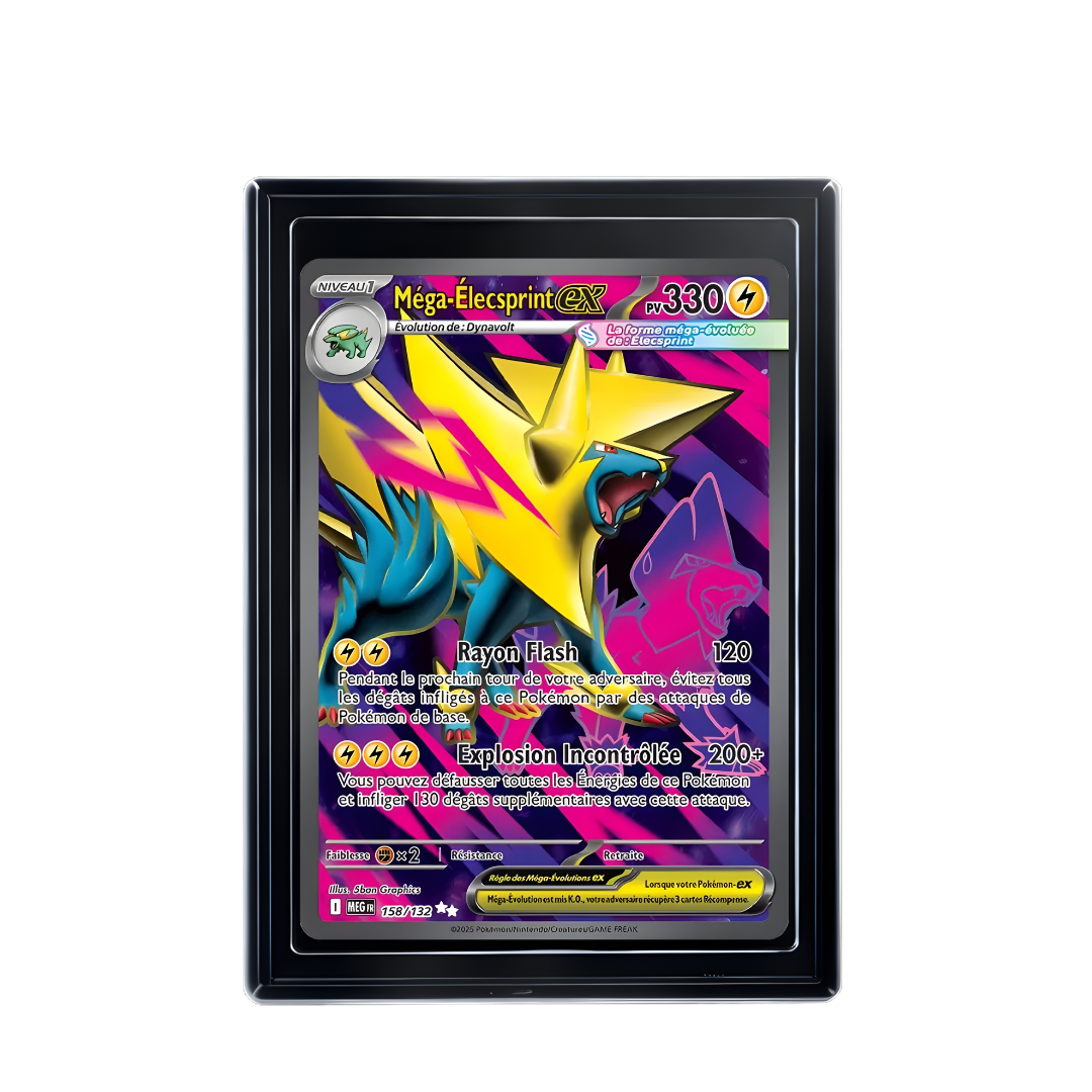 Carte Pokémon Méga-Élecsprint ex Rare