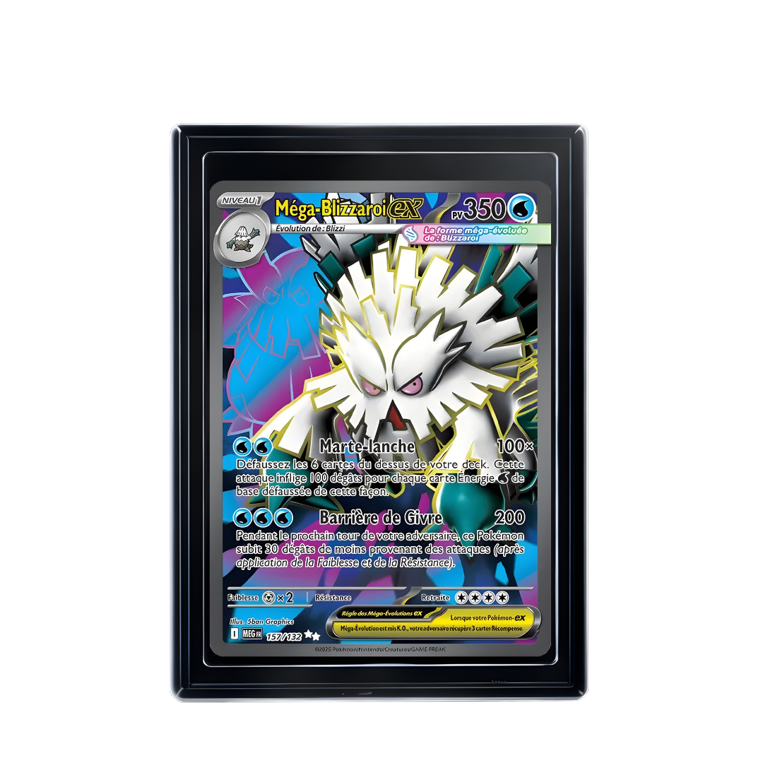 Carte Pokémon Méga-Blizzaroi ex Rare