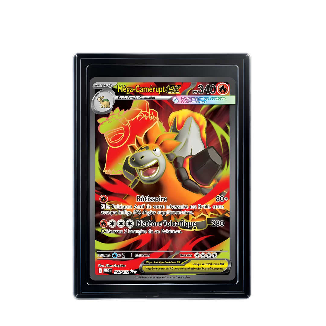 Carte Pokémon Méga-Camerupt ex Rare