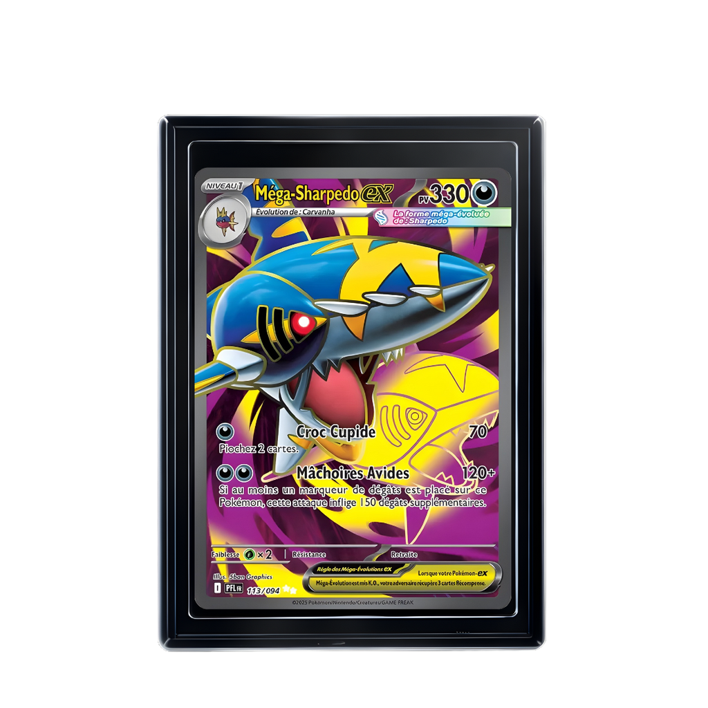 Carte Pokémon Méga-Sharpedo ex Rare
