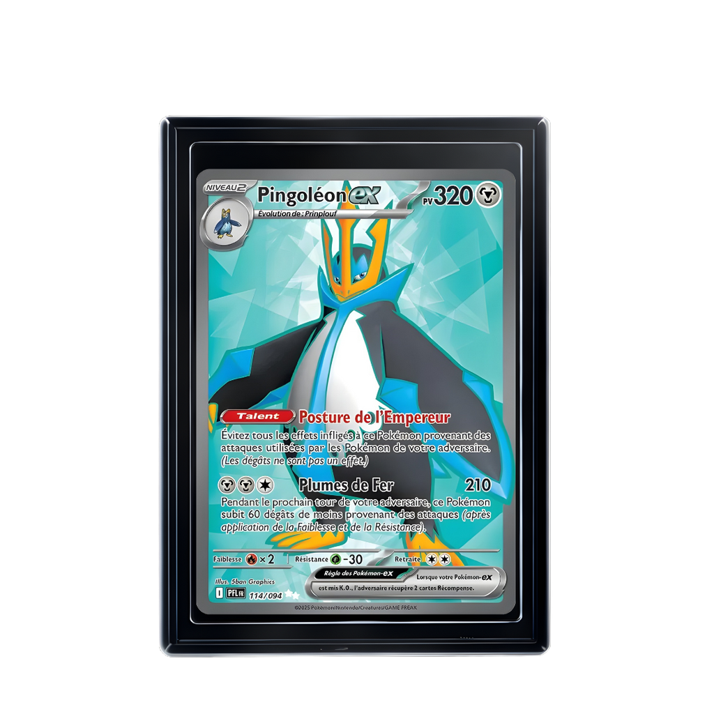 Carte Pokémon Pingoléon ex Rare