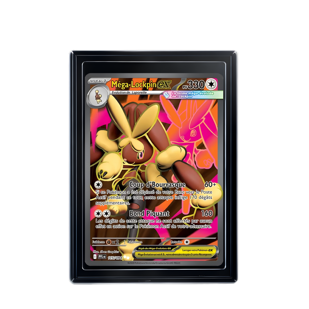 Carte Pokémon Méga-Lockpin ex Rare