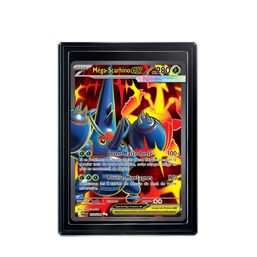 Carte Pokémon Méga-Scarhino ex Rare