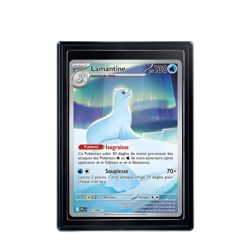 Carte Pokémon Lamantine Rare