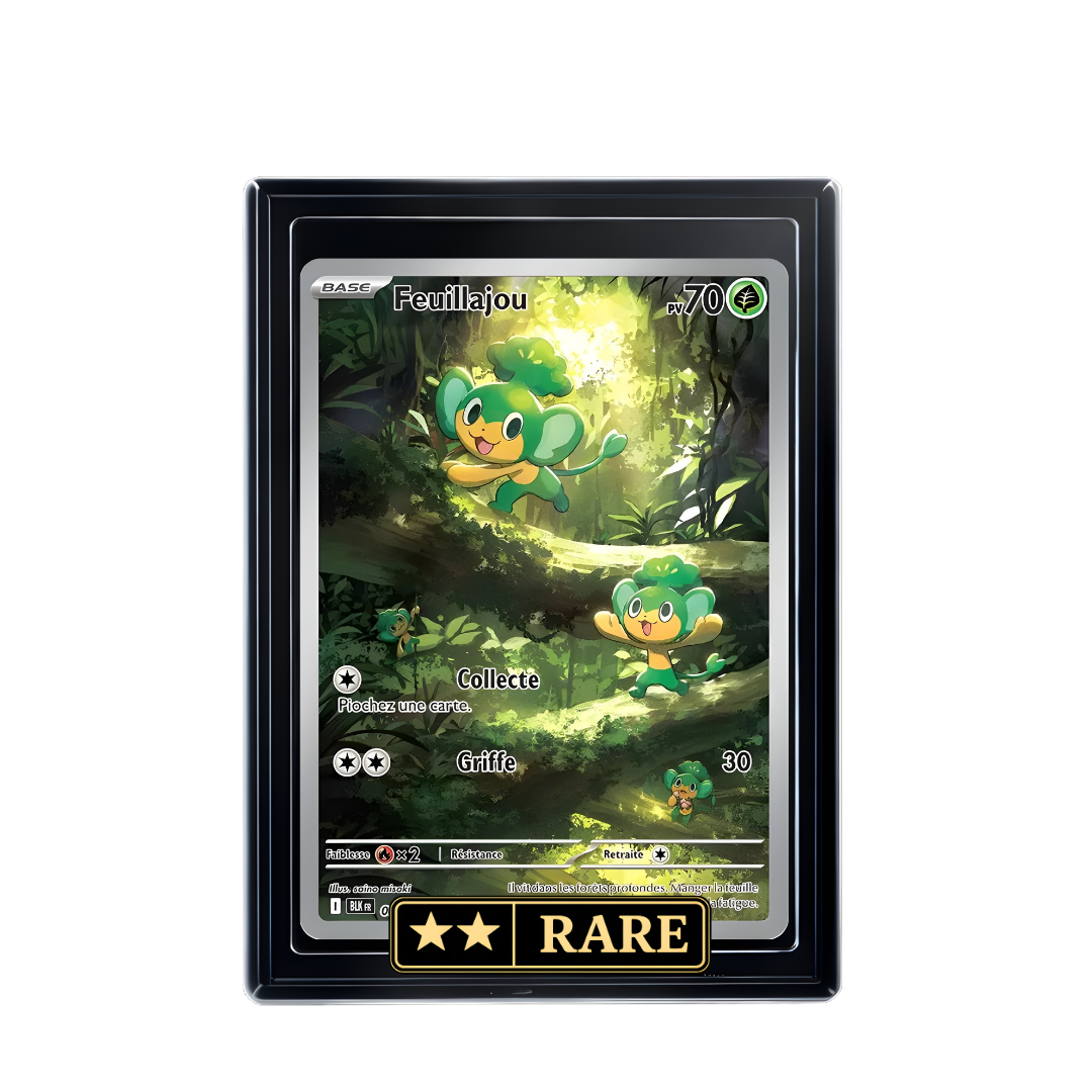 Carte Pokémon Feuillajou Rare