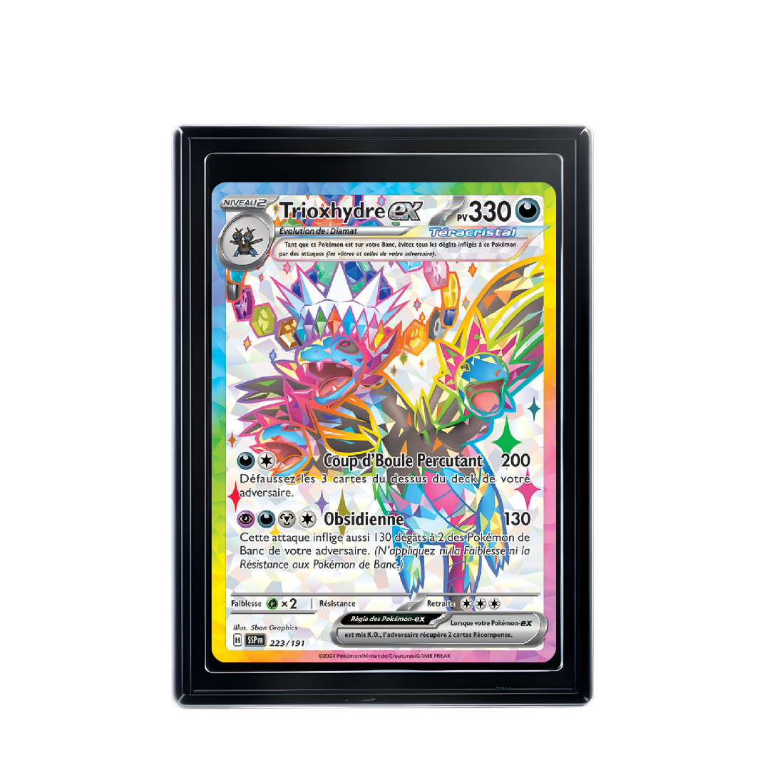 Carte Pokémon Trioxhydre ex Rare
