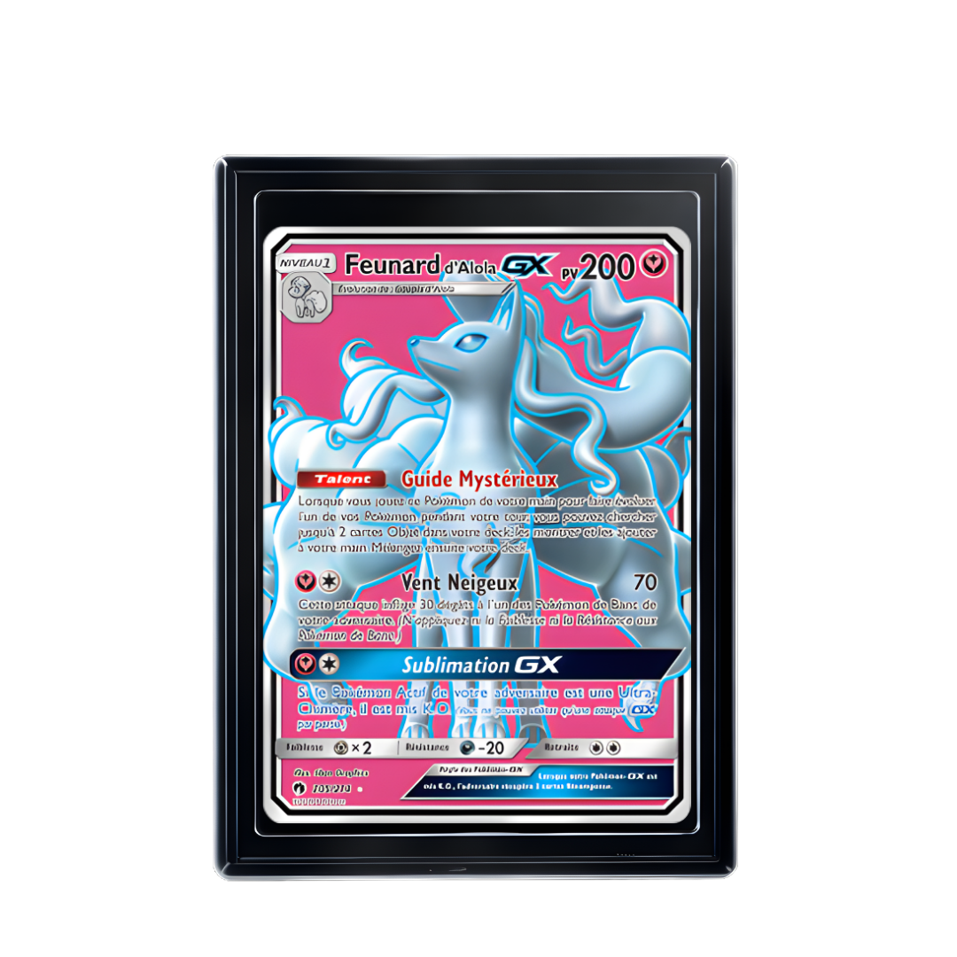 Carte Pokémon Feunard d'Alola GX Rare