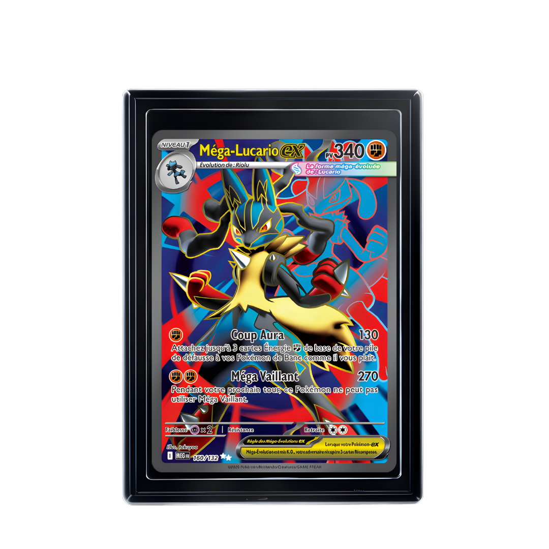 Carte Pokémon Méga-Lucario ex Rare