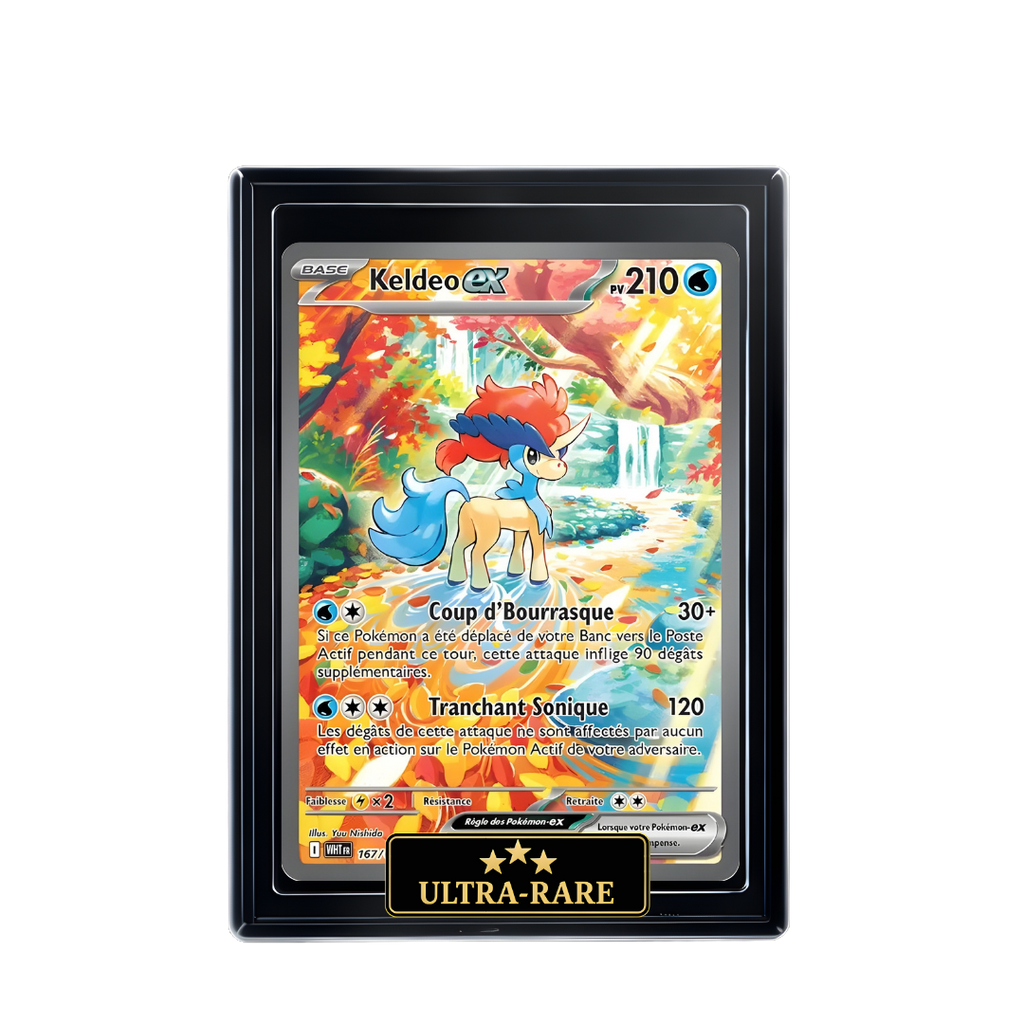 Carte Pokémon Keldeo EX holographique – Booster Only Hit The Lucky Hand