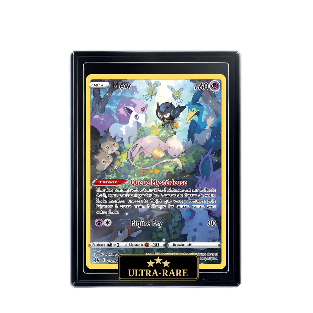 Carte Pokémon Mew holographique – Booster Only Hit The Lucky Hand