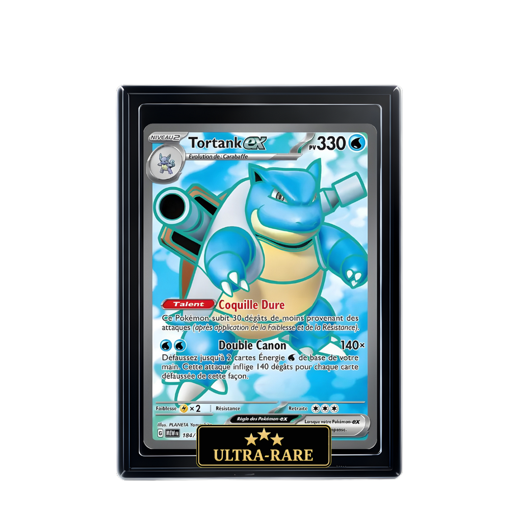 Carte Pokémon Tortank EX holographique – Booster Only Hit The Lucky Hand