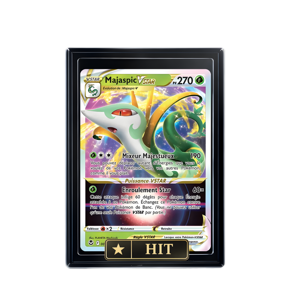 Carte Pokémon Majaspic VSTAR holographique – Booster Only Hit The Lucky Hand