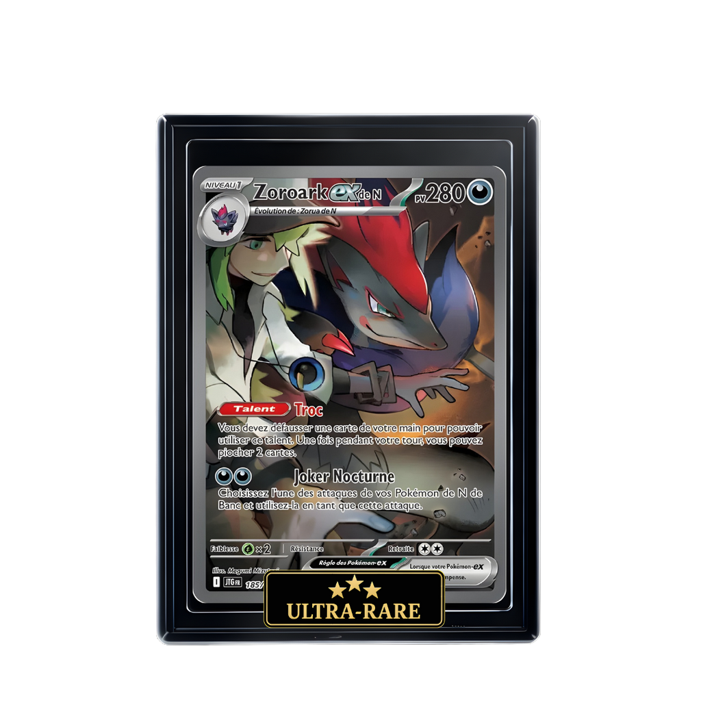 Carte Pokémon Zoroark EX holographique – Booster Only Hit The Lucky Hand