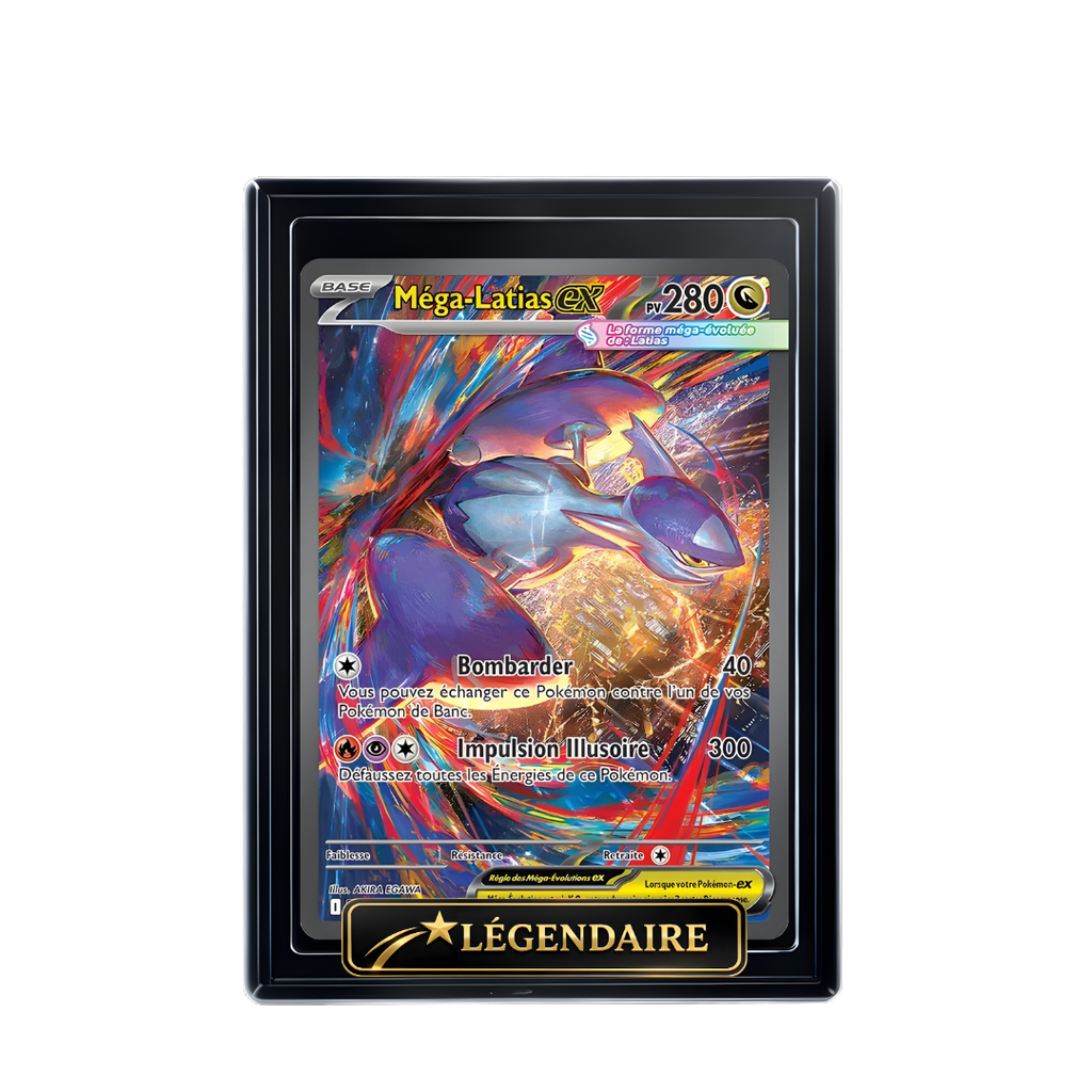 Carte Pokémon Méga-Latias EX holographique – Booster Only Hit The Lucky Hand