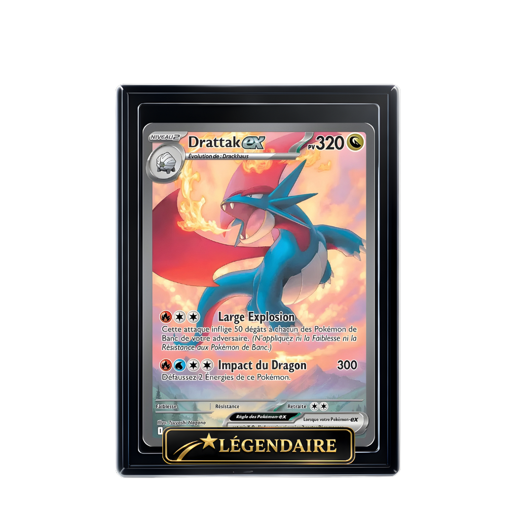 Carte Pokémon Drattak EX holographique – Booster Only Hit The Lucky Hand