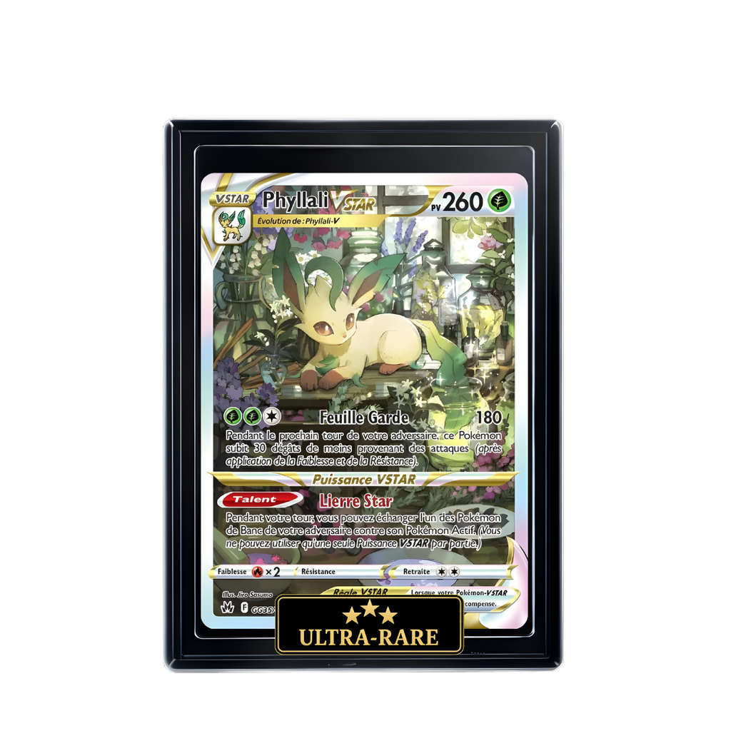 Carte Pokémon Phyllali VSTAR holographique – Booster Only Hit The Lucky Hand