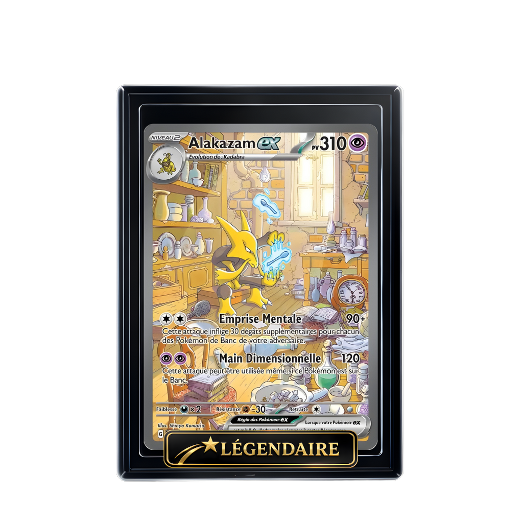 Carte Pokémon Alakazam EX holographique – Booster Only Hit The Lucky Hand