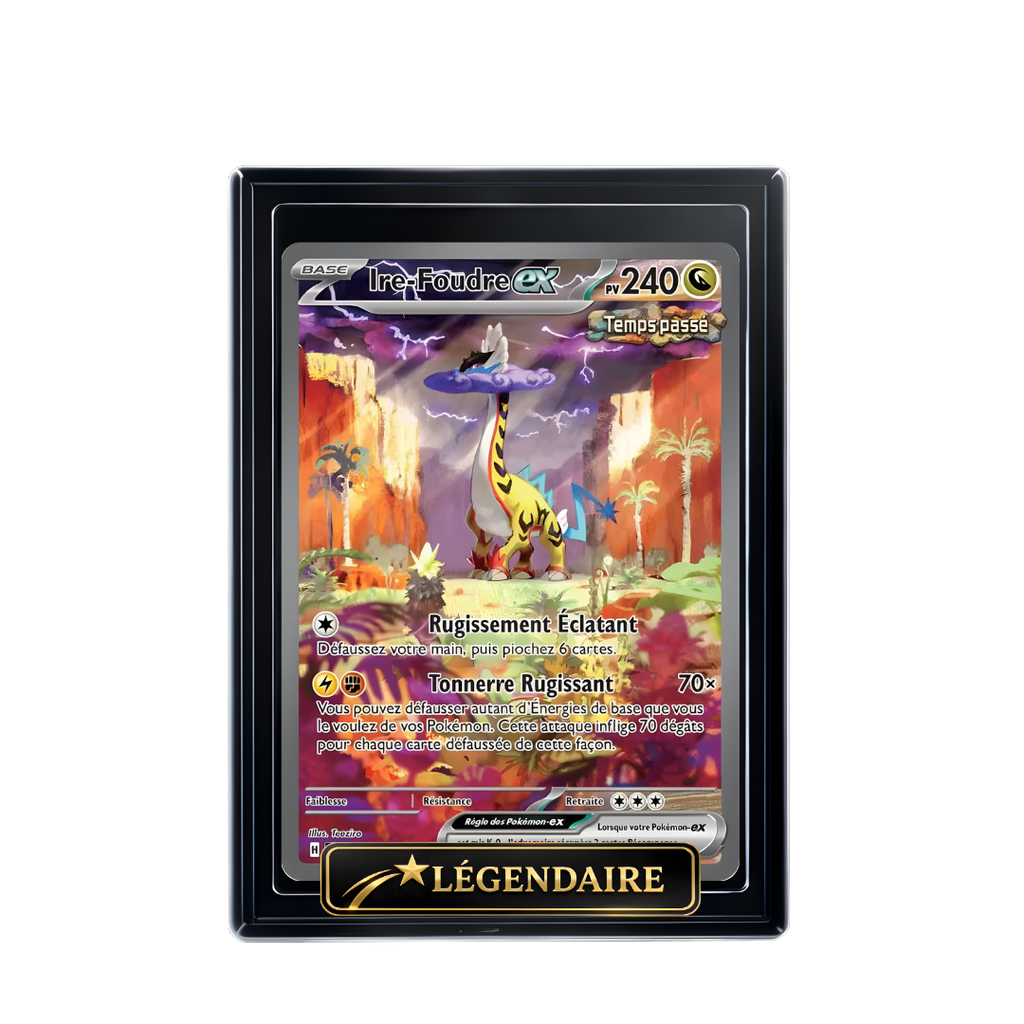 Carte Pokémon Ire-Foudre EX holographique – Booster Only Hit The Lucky Hand
