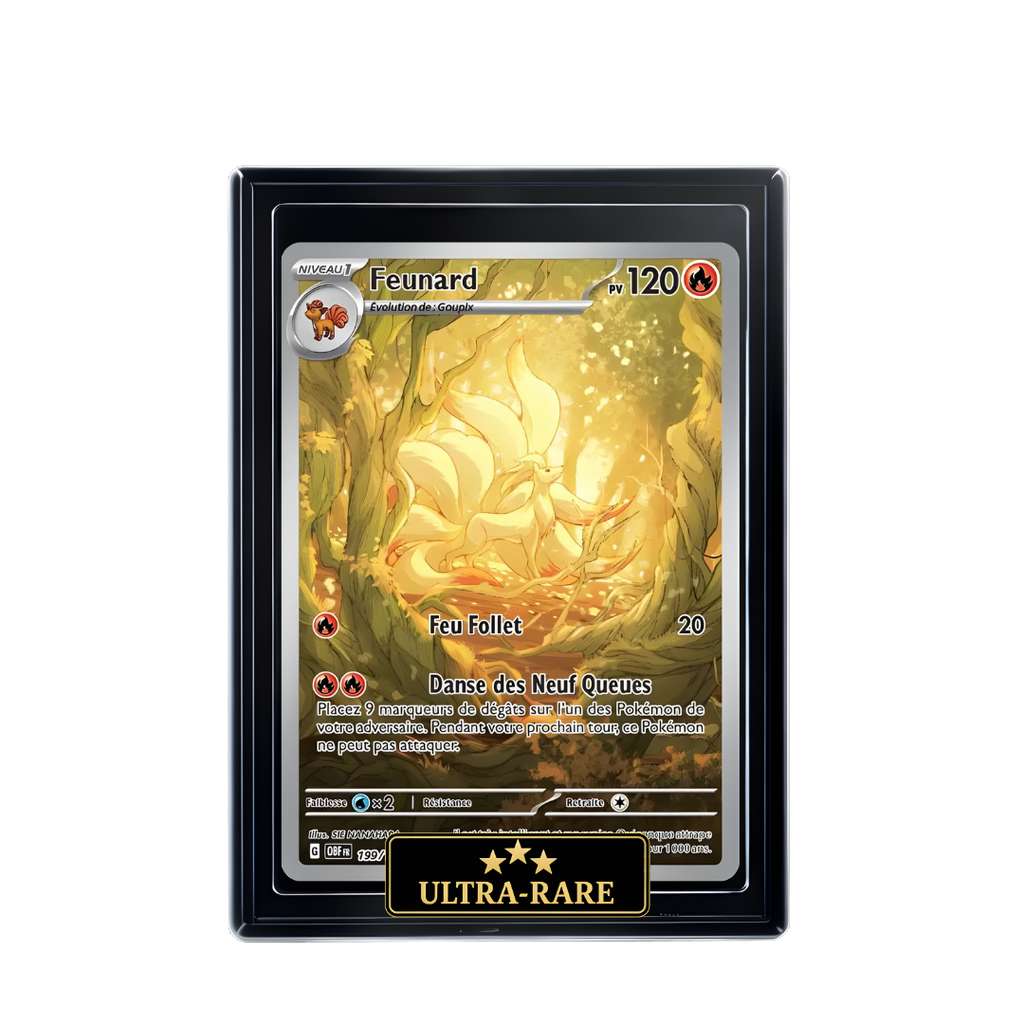 Carte Pokémon Feunard holographique – Booster Only Hit The Lucky Hand