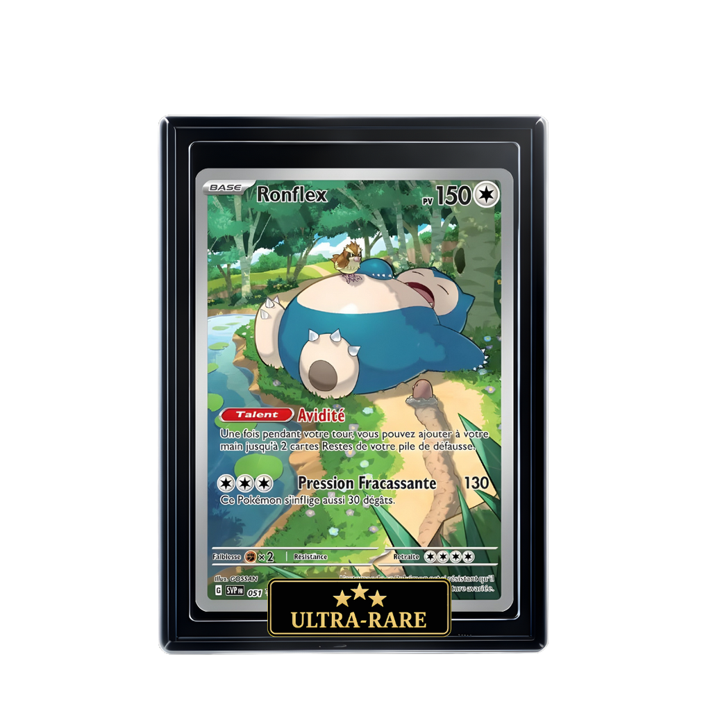 Carte Pokémon Ronflex holographique – Booster Only Hit The Lucky Hand