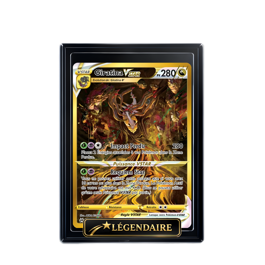 Carte Pokémon Giratina VSTAR holographique – Booster Only Hit The Lucky Hand
