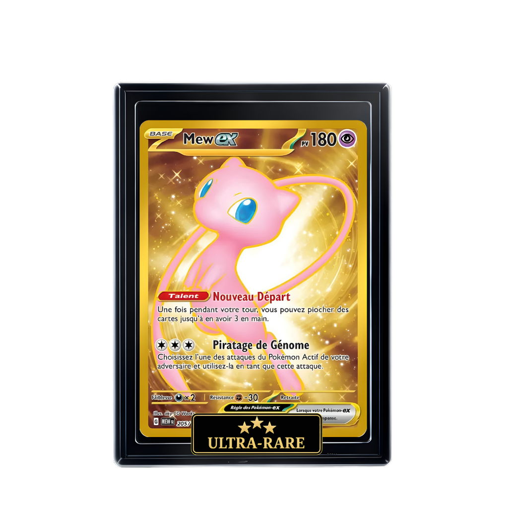 Carte Pokémon Mew EX holographique – Booster Only Hit The Lucky Hand