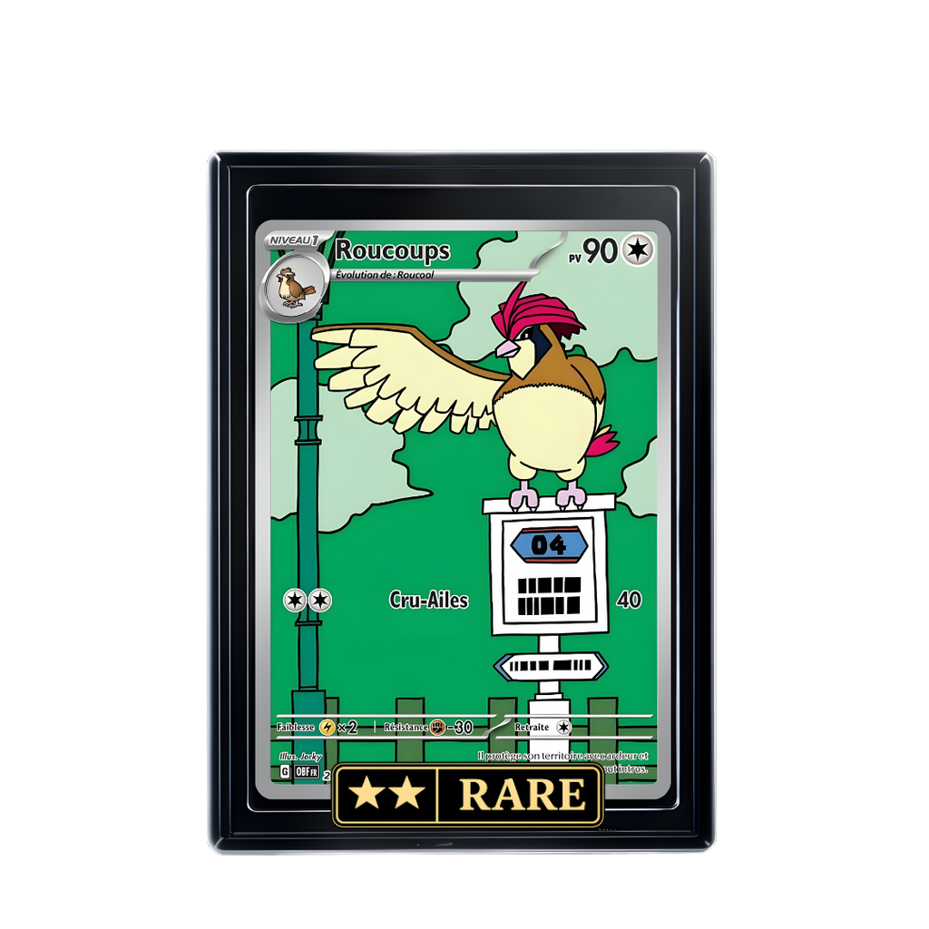 Carte Pokémon Roucoups holographique – Booster Only Hit The Lucky Hand