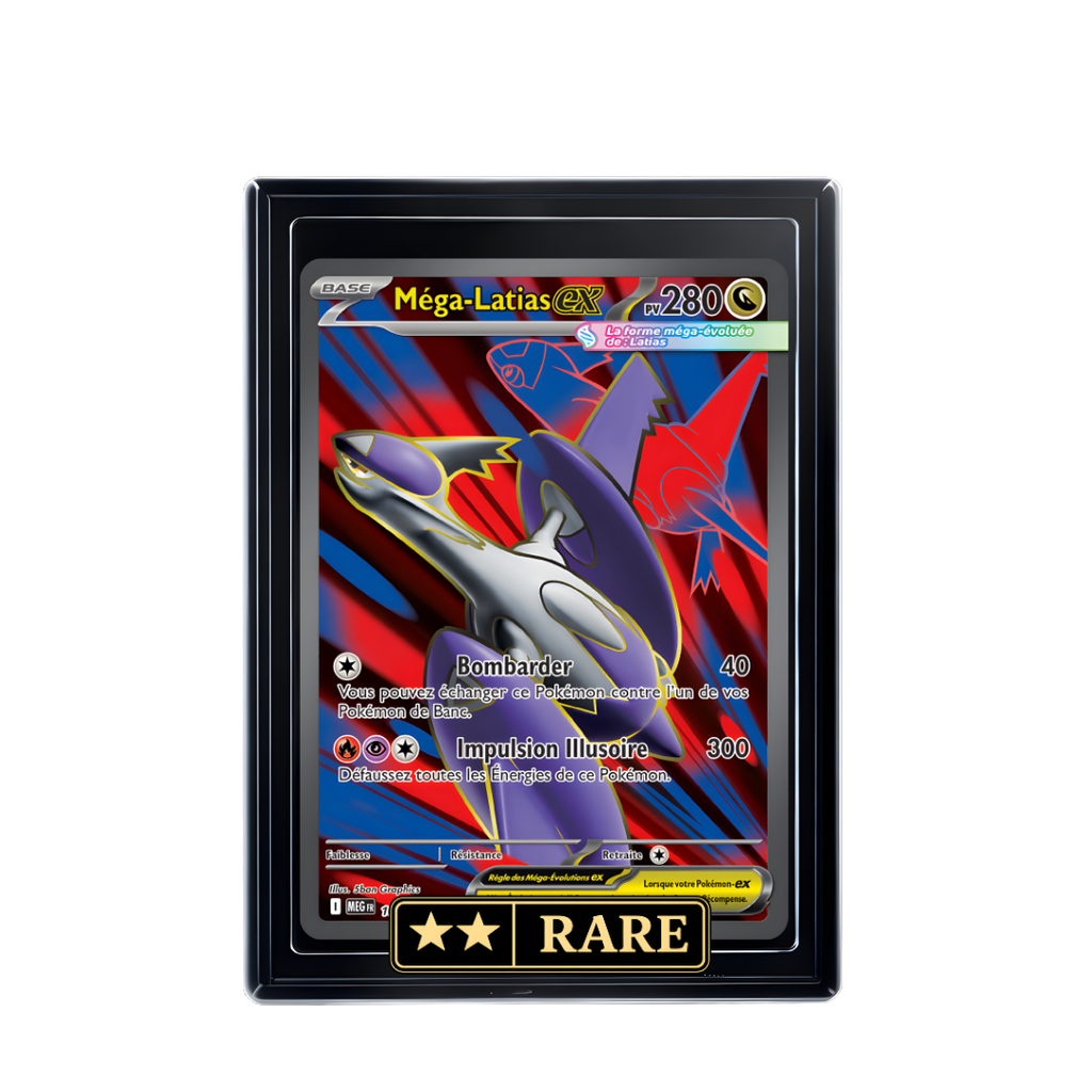 Carte Pokémon Méga-Latias holographique – Booster Only Hit The Lucky Hand