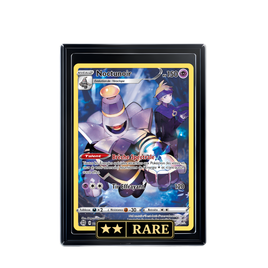 Carte Pokémon Noctunoir holographique – Booster Only Hit The Lucky Hand