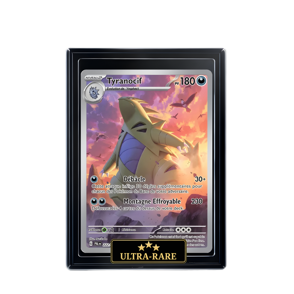 Carte Pokémon Tyranocif holographique – Booster Only Hit The Lucky Hand