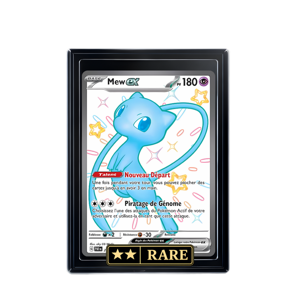 Carte Pokémon Mew ex holographique – Booster Only Hit The Lucky Hand