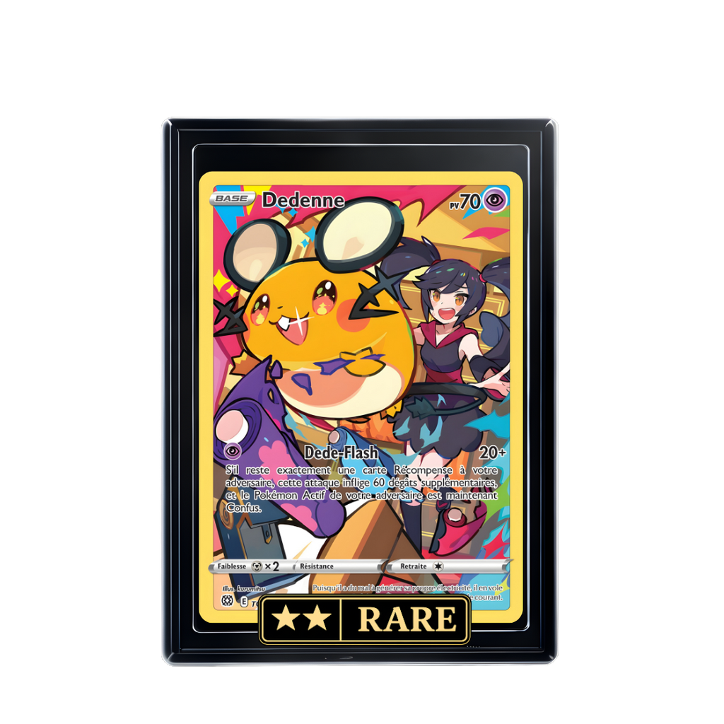Carte Pokémon Dedenne holographique – Booster Only Hit The Lucky Hand