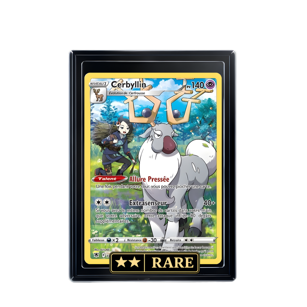 Carte Pokémon Cerbyllin holographique – Booster Only Hit The Lucky Hand
