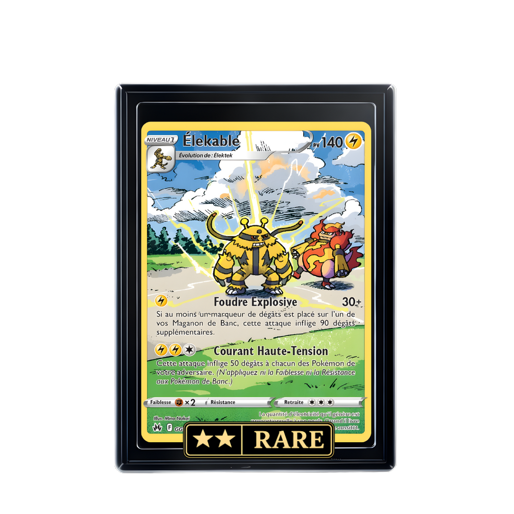 Carte Pokémon Elekable holographique – Booster Only Hit The Lucky Hand