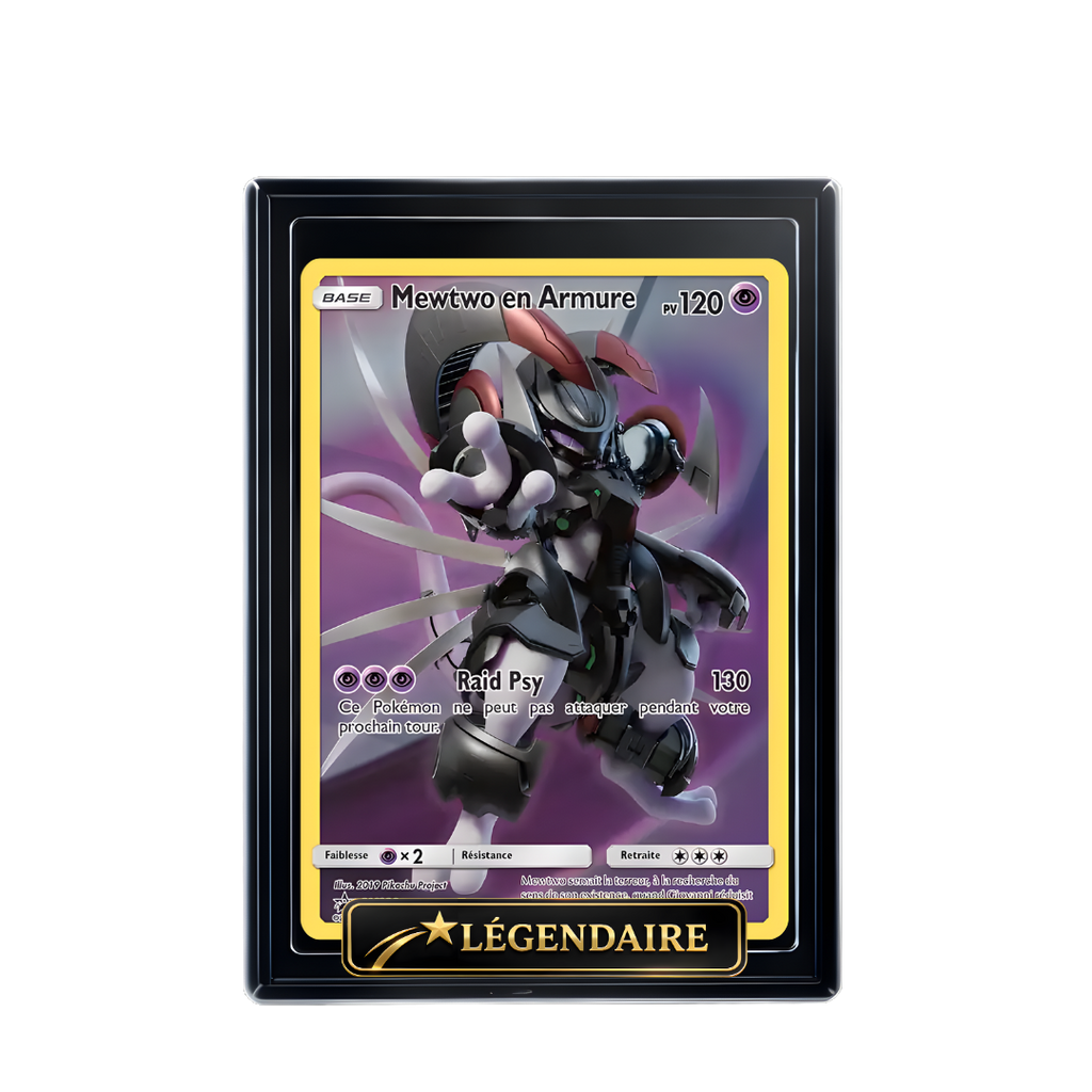 Carte Pokémon Mewtwo holographique – Booster Only Hit The Lucky Hand