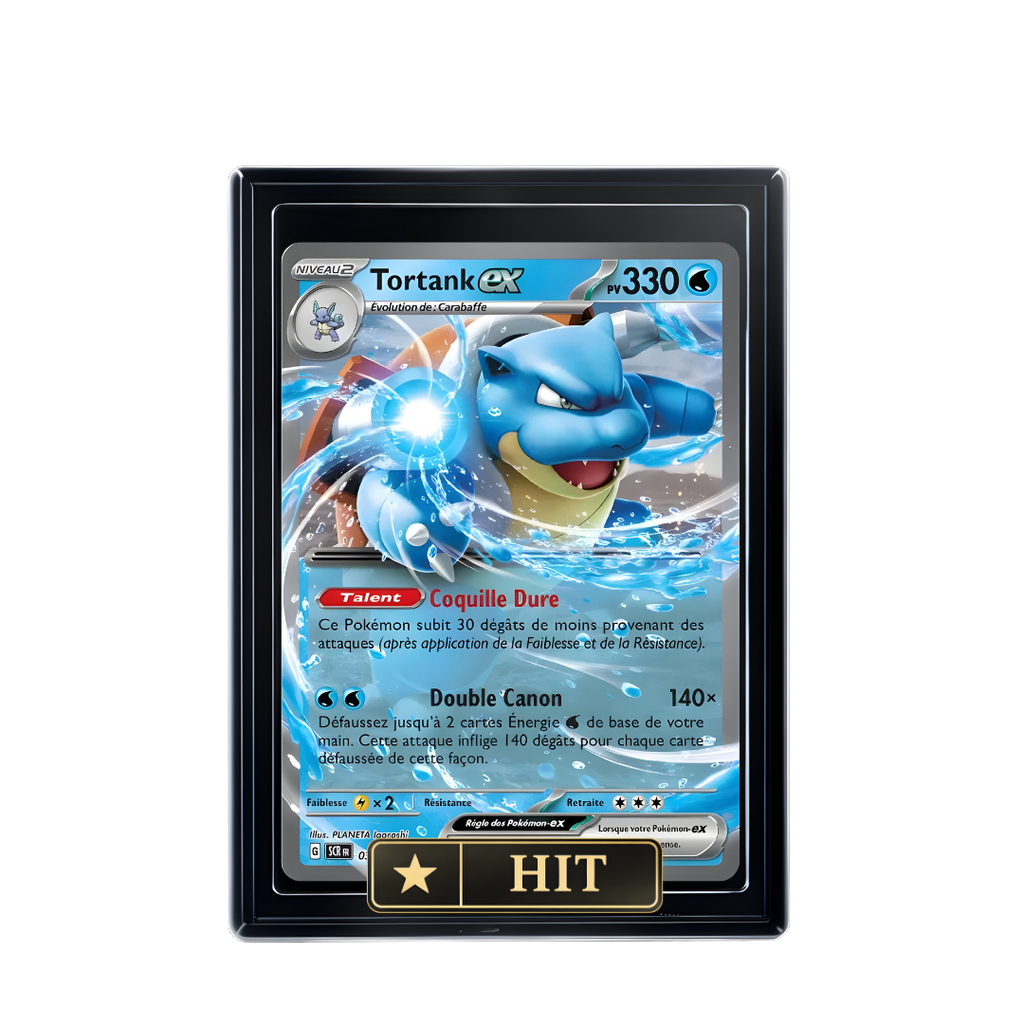 Carte Pokémon Tortank EX holographique – Booster Only Hit The Lucky Hand