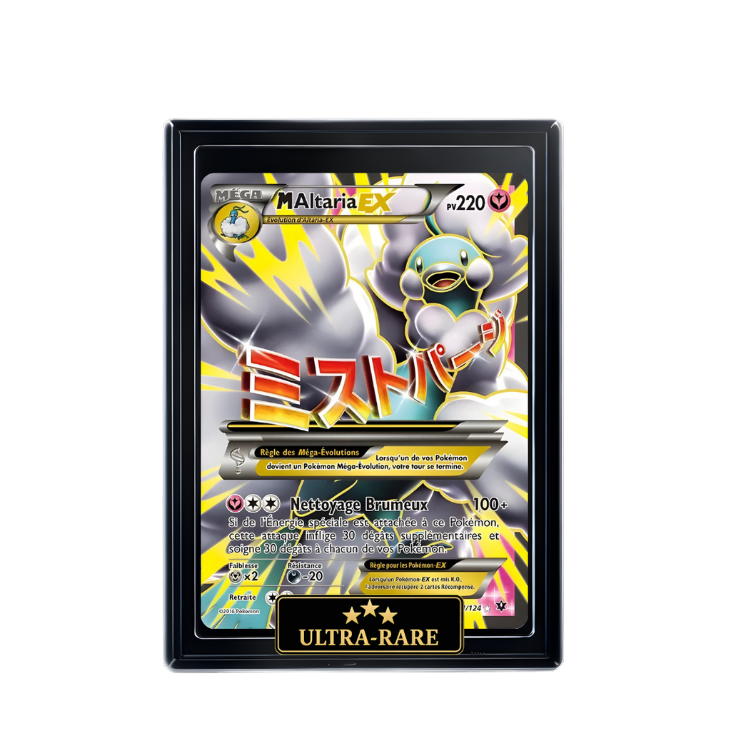 Carte Pokémon Méga-Altaria EX holographique – Booster Only Hit The Lucky Hand