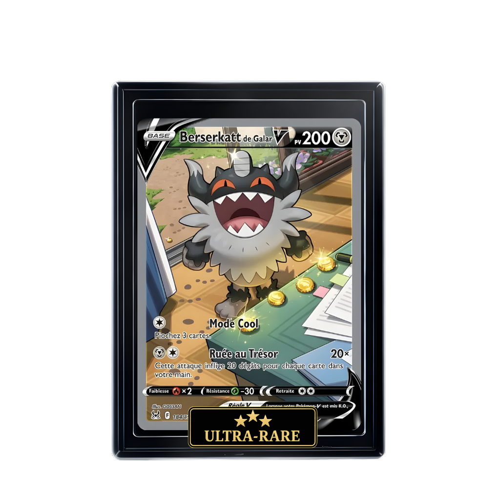 Carte Pokémon Berserkatt holographique – Booster Only Hit The Lucky Hand