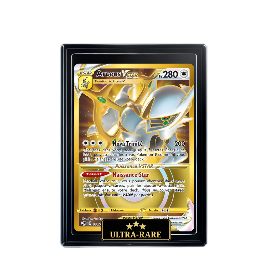 Carte Pokémon Arceus VSTAR holographique – Booster Only Hit The Lucky Hand